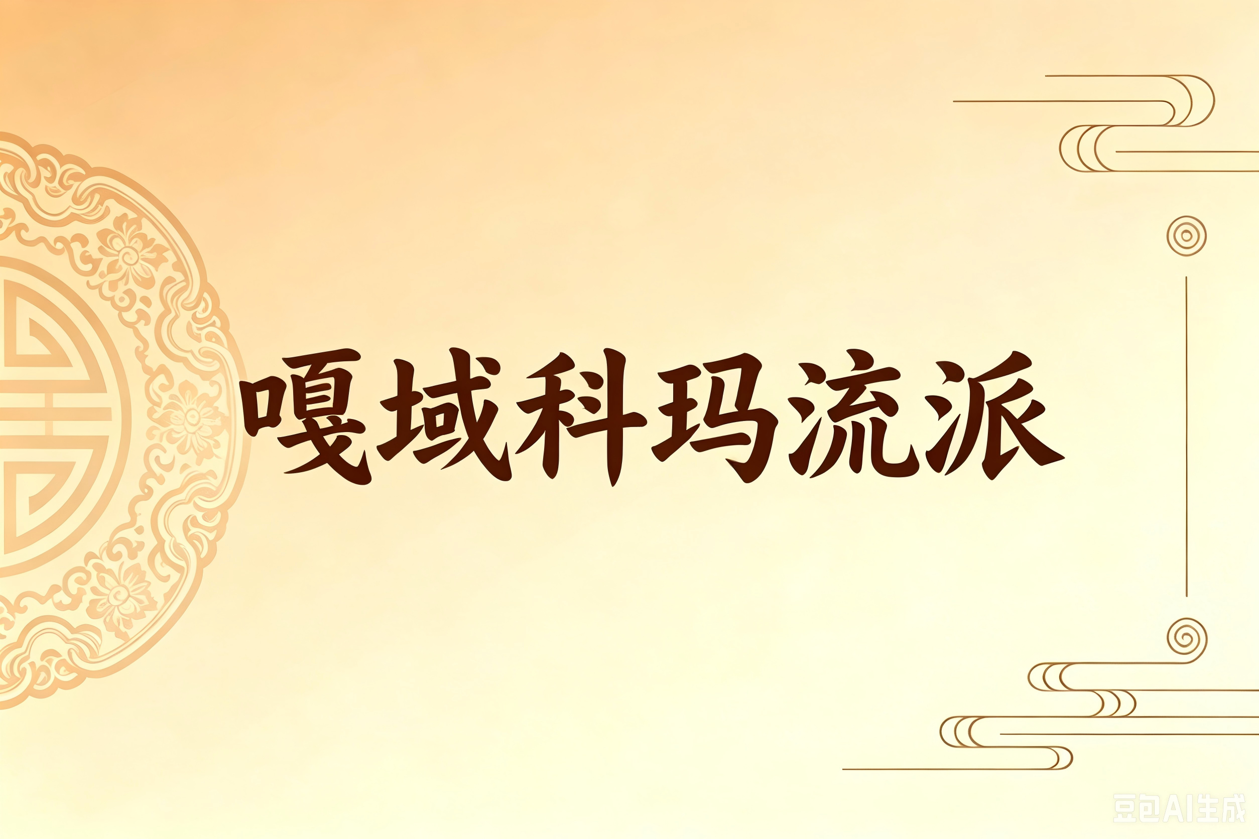 玉树称多・嘎域科玛流派